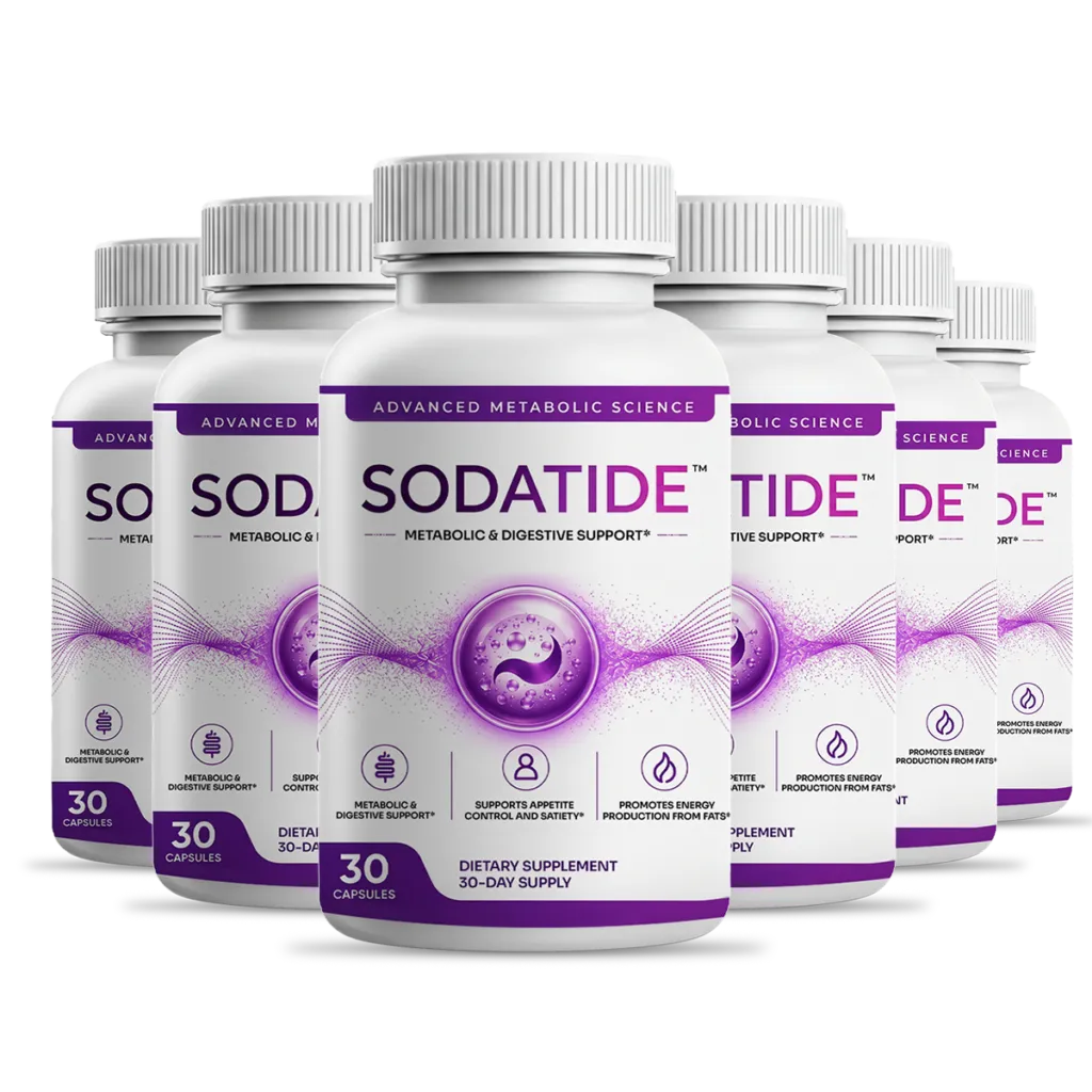 SodaTide 6 bottle pack